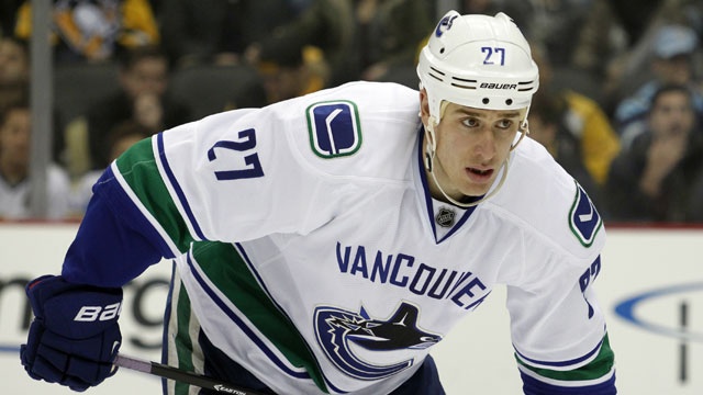 Shawn Matthias Vancouver Canucks