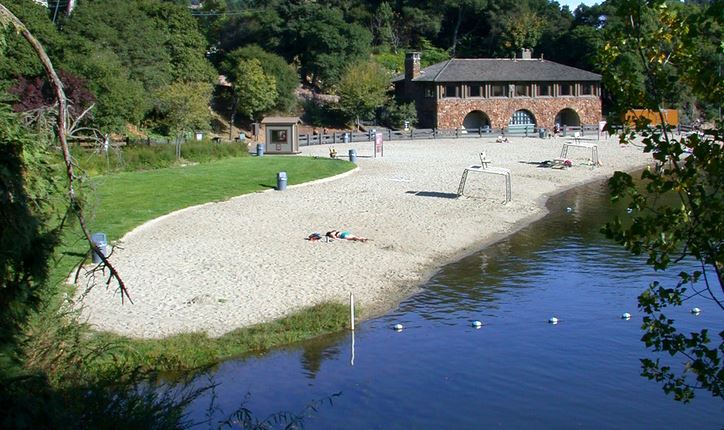 Lake Temescal a small reservoir in the Berkeley Hills in northeastern Oakland California