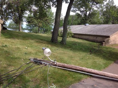 Legionville Campground after storm