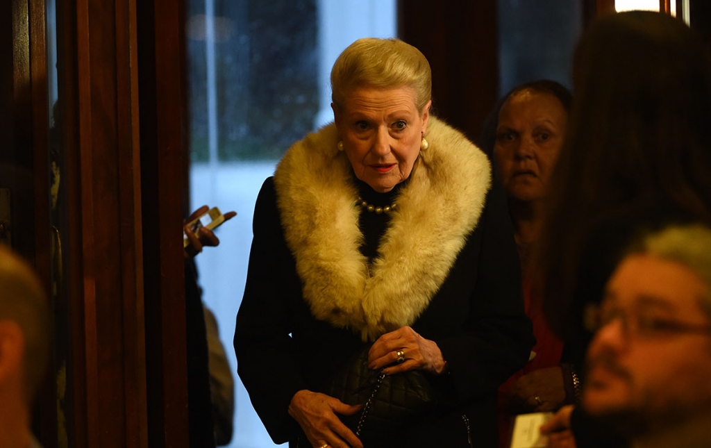 Speaker of the House Bronwyn Bishop attends the Inaugural Interfaith Parliamentary Prayer Breakfast at Old Parliament House in Canberra on Wednesday June 17. AAP Image  Mick Tsikas