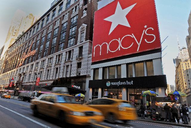 Macy’s flagship Herald square store in Manhattan