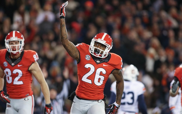 Malcolm Mitchell was a popular figure at SEC Media Days on Thursday