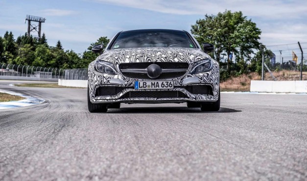 Teasers More shots of the highly-anticipated Mercedes-AMG C63 Coupe surface