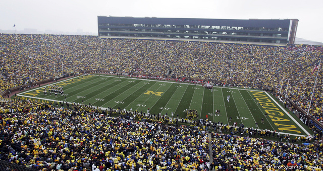 Michigan Stadium in Ann Arbor Mich