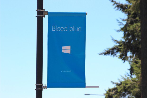 Microsoft is'bleeding blue on campus as Windows 10's debut nears