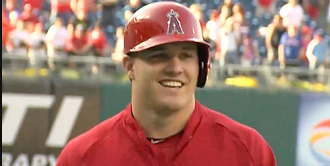 Mike Trout Selected to American League All Star Team