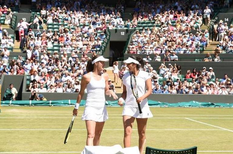 Sania-Martina reach Wimbledon semis | TwoCircles.net