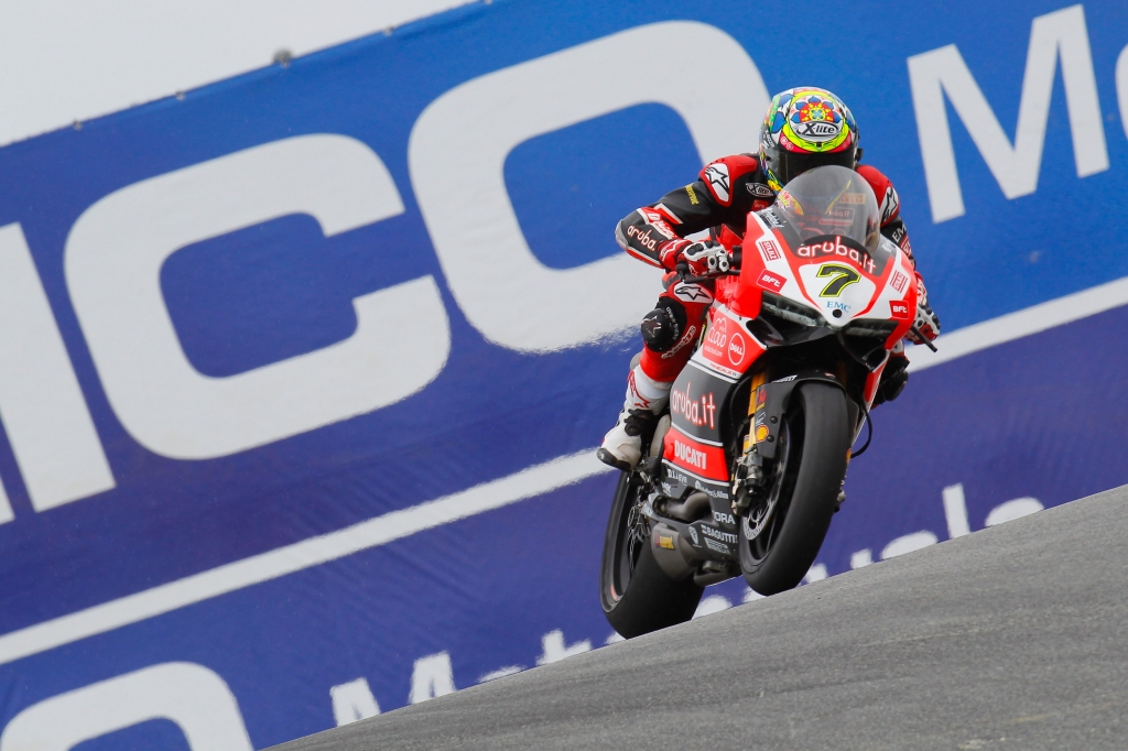 Davies on the double at Laguna Seca 1