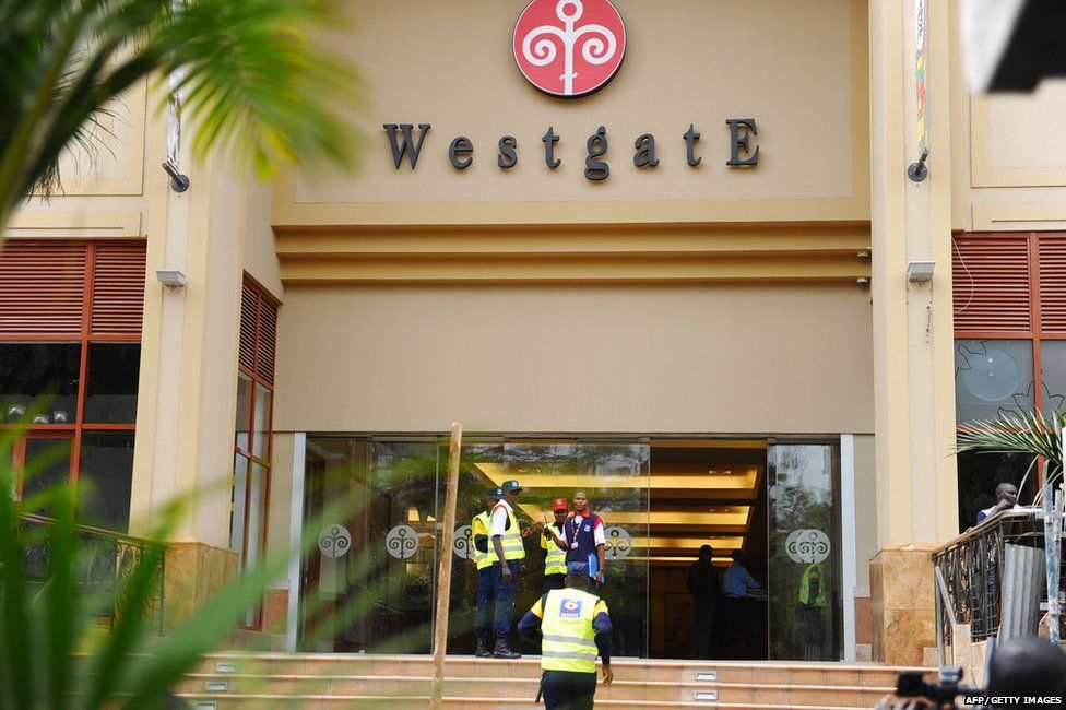 14 2015 shows the entrance of the Westgate mall in Nairobi