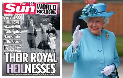 NewsBreaking News Palace Scolds Sun for Publishing Queen's Childhood'Nazi Salute
Reuters