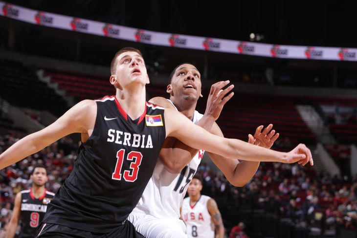 Nikola Jokic ready to catch that money the Nuggets are raining down on him.- Getty Images