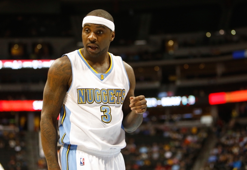 Ty Lawson then playing for the Denver Nuggets during a game against the Portland Trail Blazers in March at the Moda Center Arena in Portland Oregon