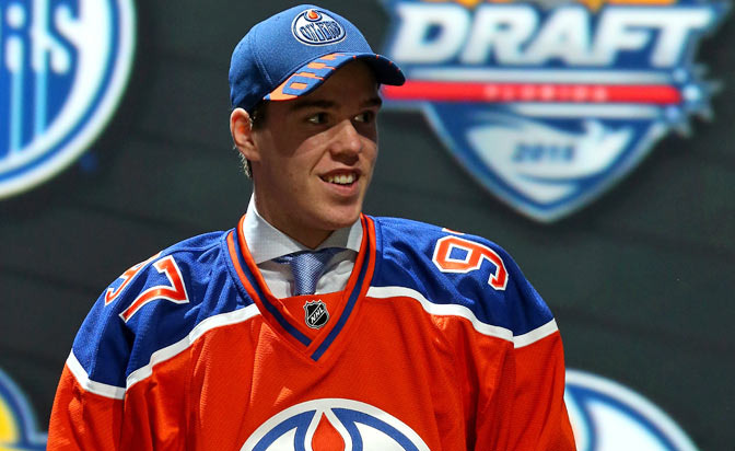 Oilers sign Connor McDavid; Rexall Place buzzing with fans for orientation camp