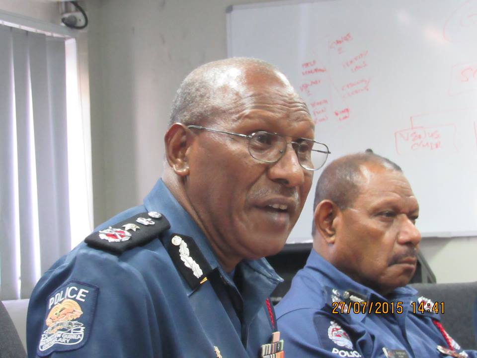 PNG Police boss Gary Baki calls on Australia to respect
the sovereignty of Papua New Guinea