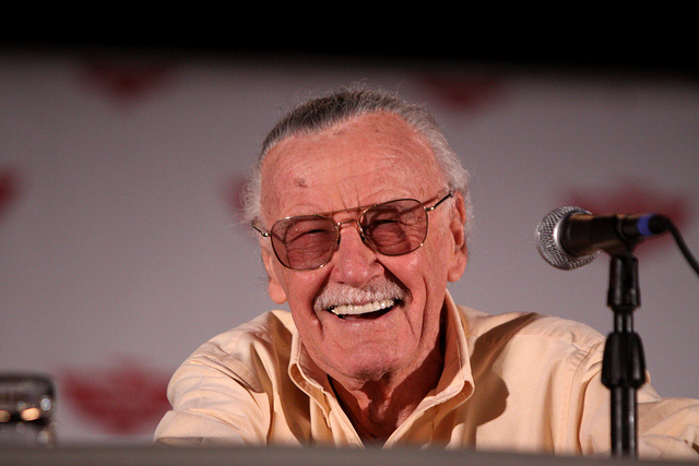 Stan Lee at the Phoenix Comic Con in Phoenix Arizona