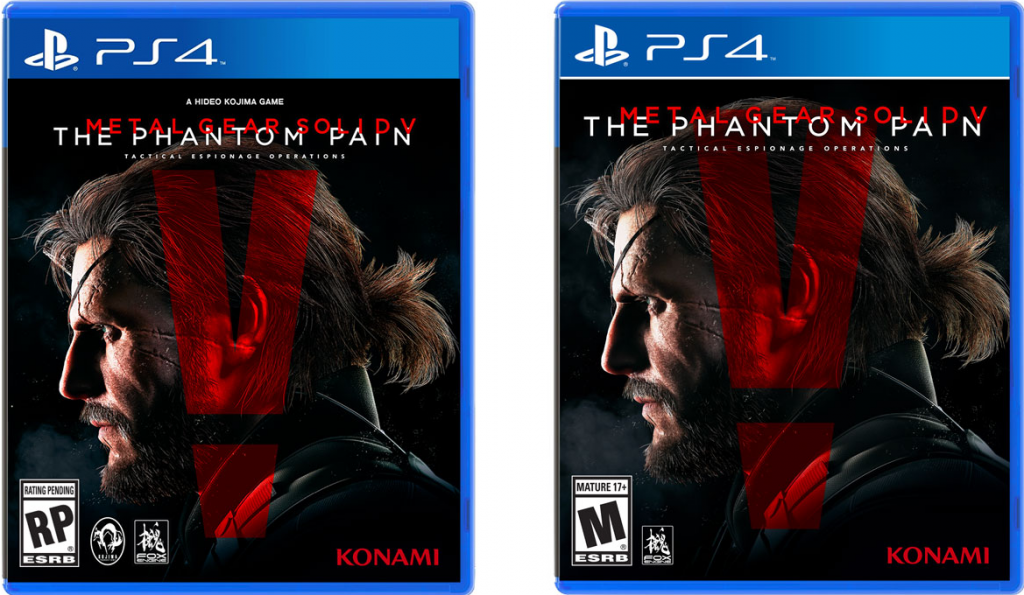 Metal Gear Solid 5 The Phantom Pain’ Cover