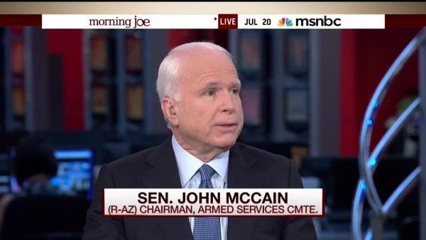 John Mc Cain responds to Donald Trump's comments