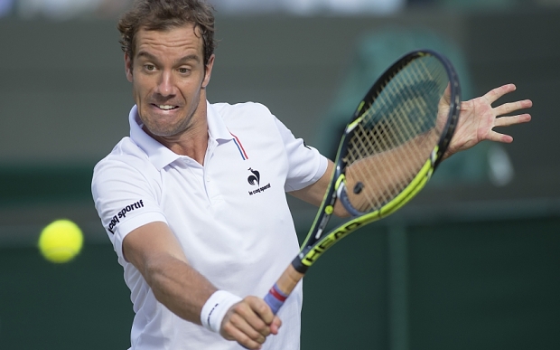 Wimbledon 2015 Richard Gasquet's one-handed backhand is thing of beauty. It is simply balletic