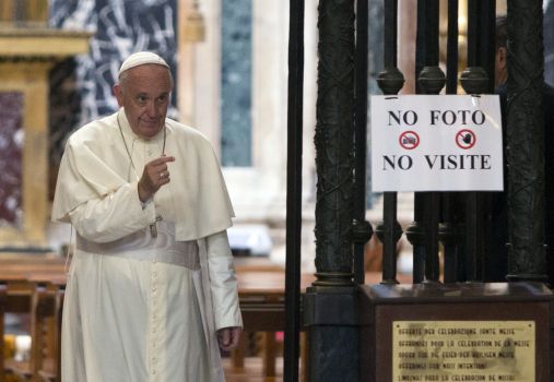 Pope Francis landed in Rome Monday after a week-long trip to South America including Ecuador Bolivia and Paraguay