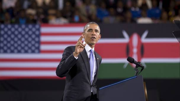 President Barack Obama is the first sitting US president to visit Kenya and Ethiopia