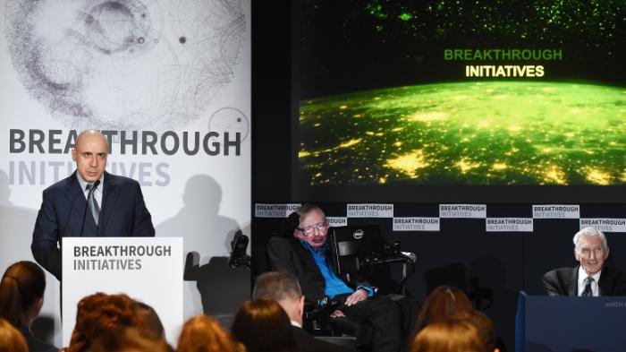 Yuri Milner and Stephen Hawking Announce $100 Million Breakthrough