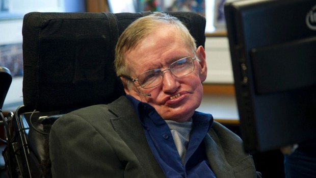 British physicist Stephen Hawking'It's time to commit to finding the answer… we must know