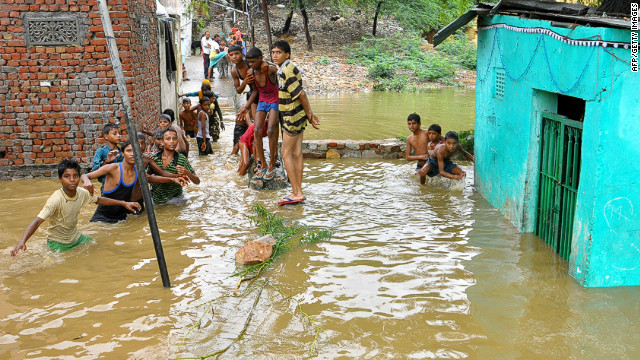 Met office predicts flash flooding in next three days