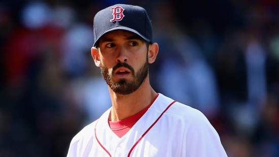 Rick Porcello gave up seven runs on seven hits in Wednesday's loss