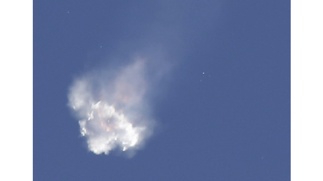 Rocket explosion a setback for SpaceX