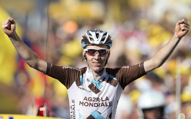 Romain Bardet captured Stage 18 of the 2015 Tour de France