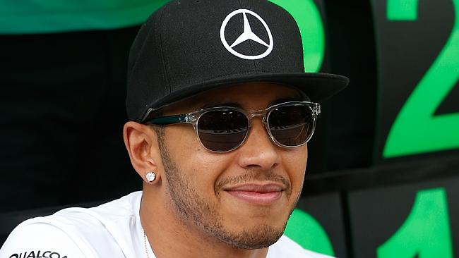 Those sunnies might be hiding Hamilton’s tears after receiving yet another “terrible” tro