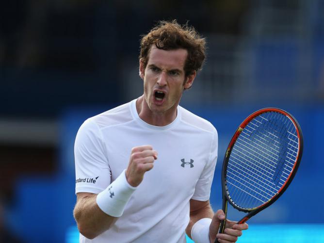 Andy Murray at Wimbledon