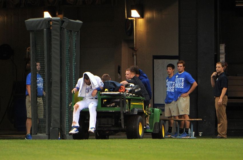 KC Royals Alex Gordon Leaves Game With Groin Injury