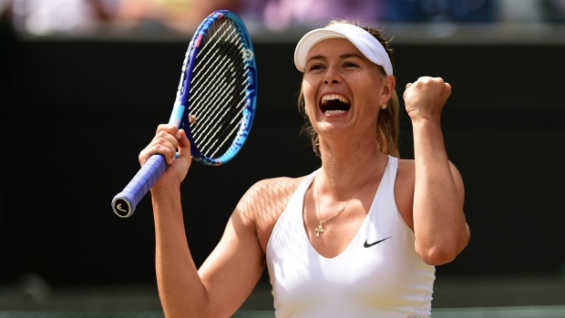 Maria Sharapova got a solid challenge from Kazakh Zarina Diyas before reaching the Wimbledon quarterfinals