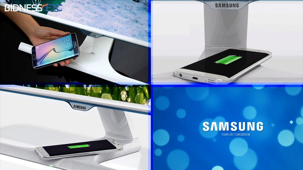 Samsung Group Brings Monitor With Wireless Smartphone Charging