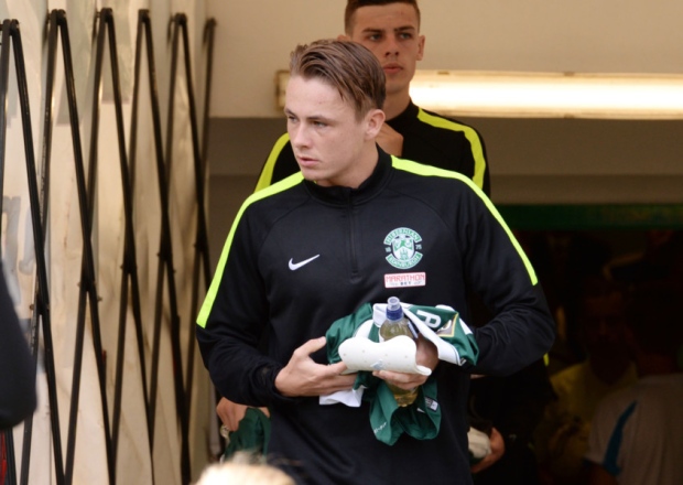 Scott Allan wants to leave Hibs for Rangers. Pic SNS