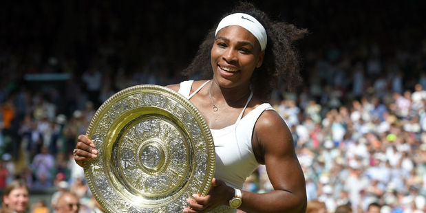 Serena Williams has now won four straight Grand Slams after triumphing at Wimbledon