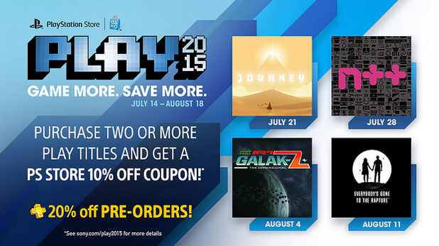 Sony Play summer series includes Journey, Galak-Z, more | EW.com