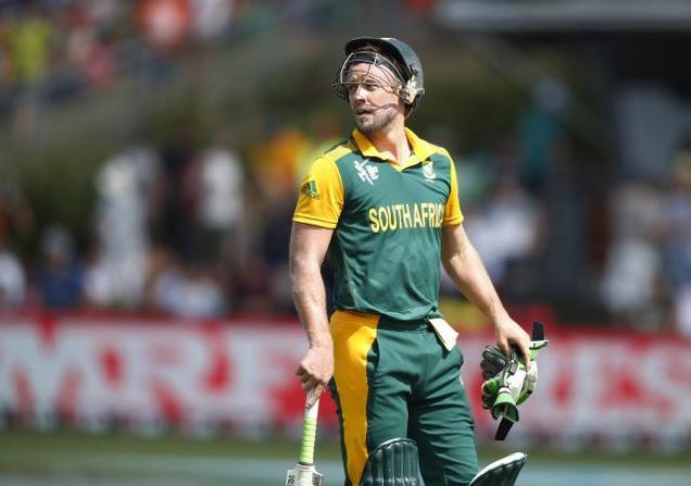 South Africa captain A.B. de Villiers