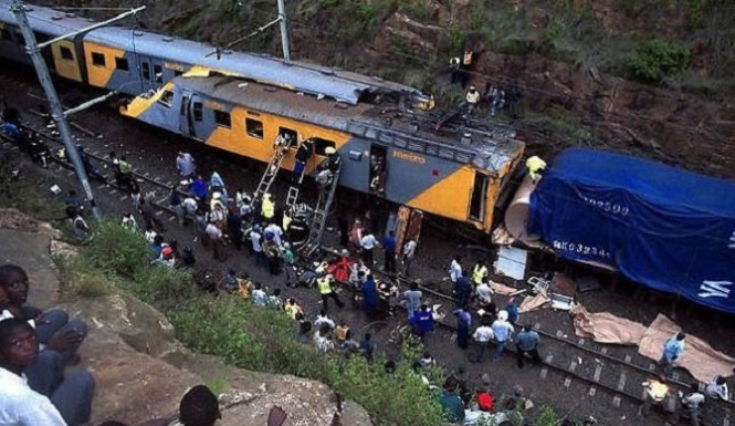 South Africa train crash