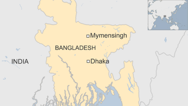 Bangladesh map