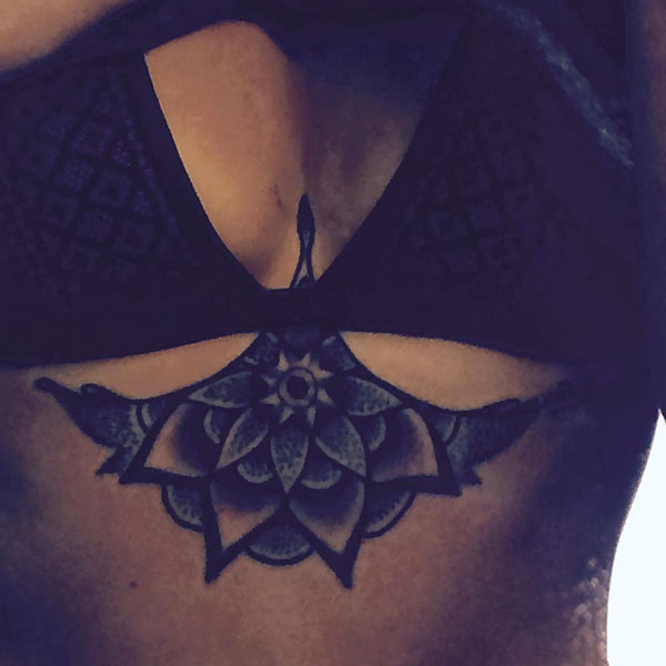 Stephanie Davis proudly showed off her new tattoo on her Instagram page