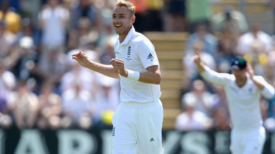 Stuart Broad's early wicket of Shane Watson was an example of England's plans coming together