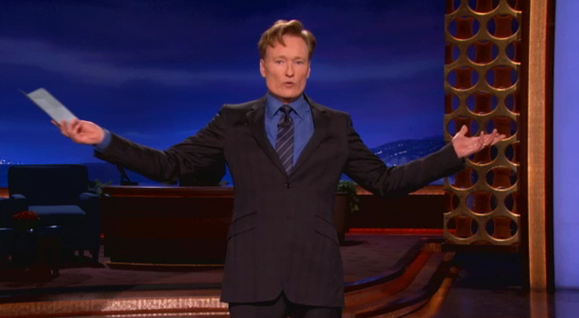 Conan O'Brien Sued For Allegedly Stealing Jokes From Twitter : Entertainment