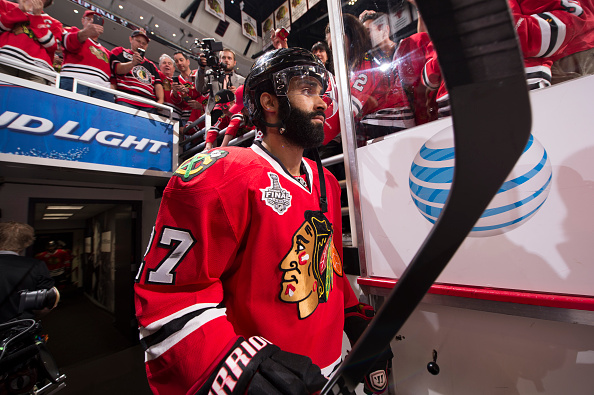 NHL free agent Johnny Oduya