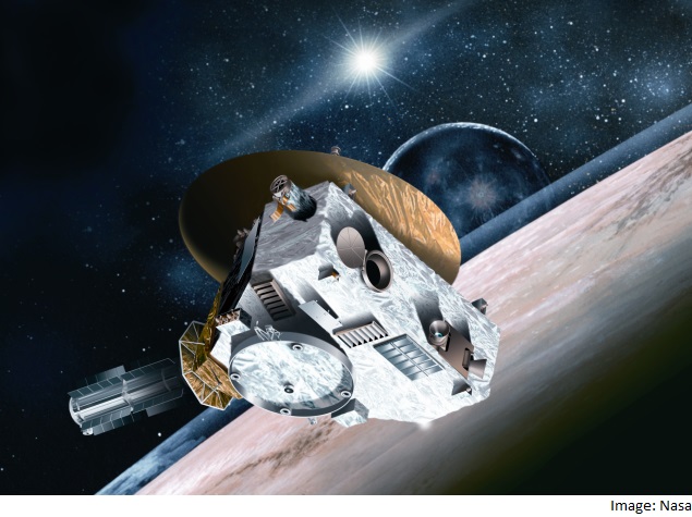 The New Horizons Spacecraft as it approaches Pluto