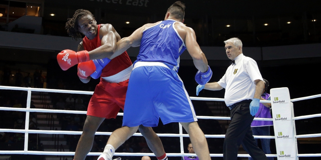 Boxer wins bronze medal at Pan Am games, calls himself the Taylor Swift of