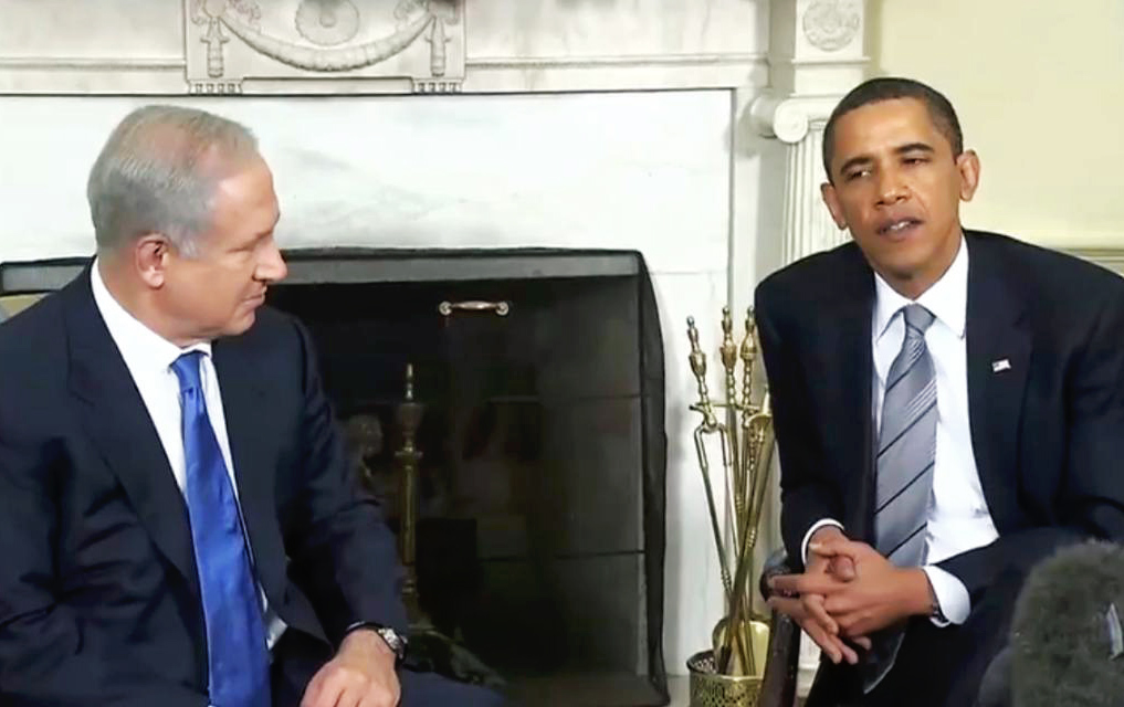 Benjamin Netanyahu and President Obama