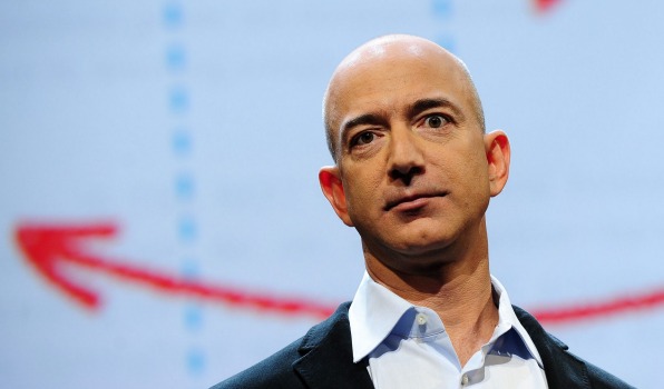 Things are pointing up for the Amazon founder and chief executive