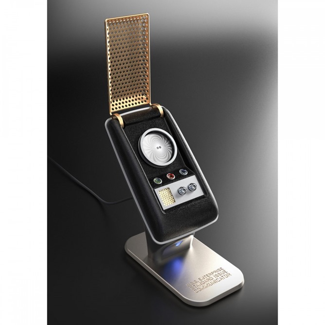 Bluetooth Star Trek Communicator actually works and looks like the real thing